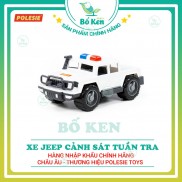 Shop Bố Ken Xe Jeep Cảnh Sát Tuần Tra Hộ Tống Đồ Chơi Cao Cấp [ Nhập Khẩu Chính Hãng Châu Âu - Thương Hiệu Polesie Toy ]